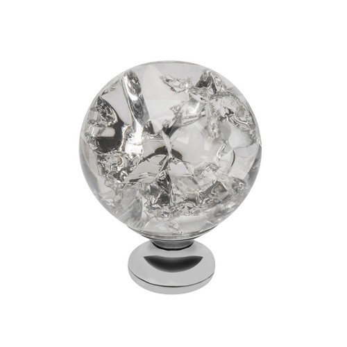 Ручка меблева Crystal Palace CRPС (d 30 Хром + Кристал) - GZ-CRPC30-01