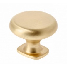 Ручка меблева кнопка GTV LORENA d 33 мм золото матове