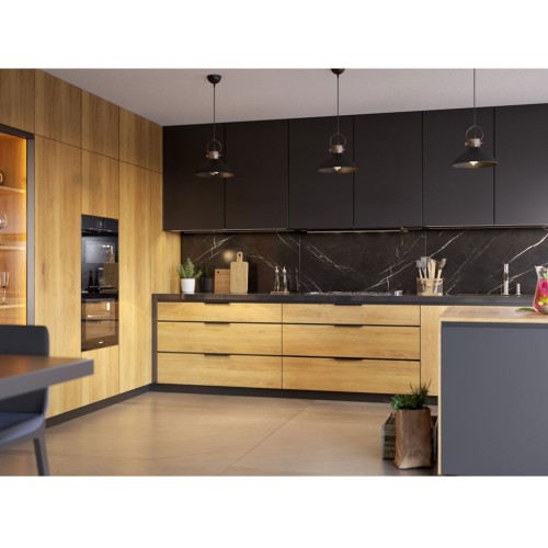 Ручка мебельная торцевая GTV HEXA Алюминий C=192 mm - UA-HEXA-192-05