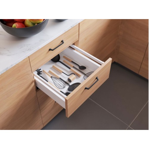 Ручка мебельная GTV FABRICIO 128 мм Матовое золото - UZ-FABRICIO-128-18