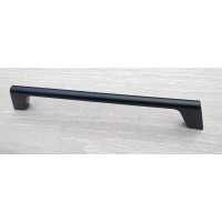 Ручка меблева GTV UZ-G2 224 мм Чорний матовий