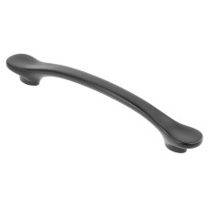 Меблева ручка GTV VENICE 128 мм Чорний матовий