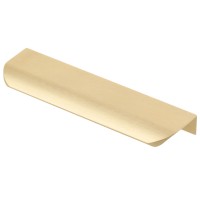 Ручка меблева торцева GTV HEXA світле золото C=192 мм