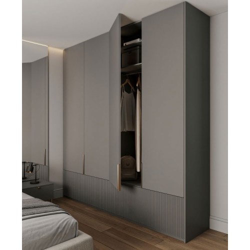 Ручка меблева торцева GTV HEXA світле золото C=160 mm - UA-HEXA-160-22