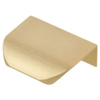 Ручка меблева торцева GTV HEXA світле золото C=96 mm