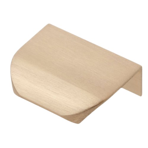 Ручка мебельная торцевая GTV HEXA шлифованное золото C=032, mm - UA-HEXA-32-18