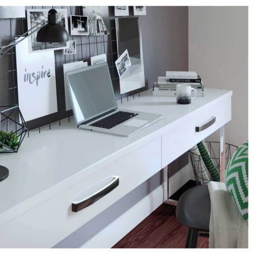 Ручка MONZA 384 мм Хром_Чорний - uz-monza384-20