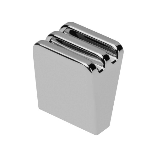 Ручка кнопка GANZA Хром - GZ-GANZA-1-01