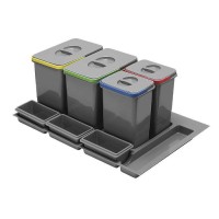 Сегрегатор MULTINO 800мм, 2 X 15л + 2 X 7л + 3 ємності