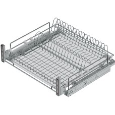 Висувна сушка для посуду Starax хром L-600мм