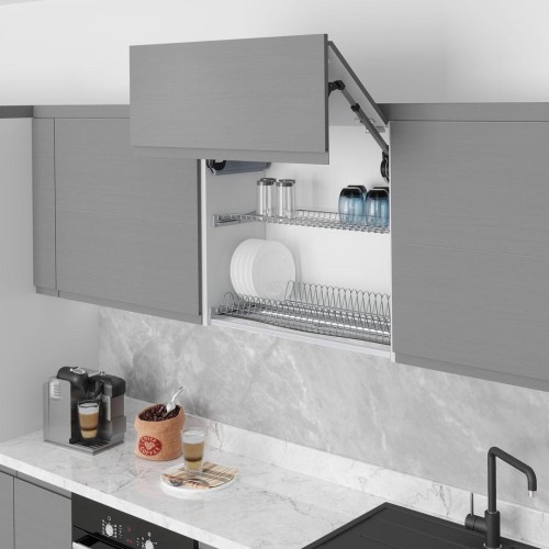 Сушка для посуду Starax нержавіюча з рамою L-600мм - 10268