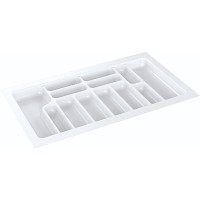 Лоток для столових приборів Starax білий 900мм