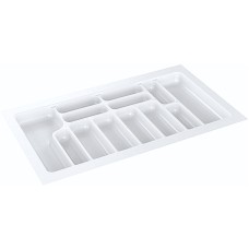 Лоток для столових приборів Starax білий 900мм