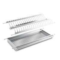 Сушка для посуду Prima 1000мм дворівневе з телескопічним кріпленням