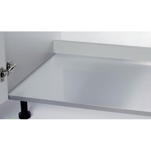 Піддон під мийку AL/LUX Алюміній гладкий антрацит L-800мм-13111