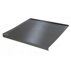 Поддон под мойку AL/LUX Алюминий гладкий антрацит L-1200мм