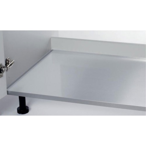 Піддон під мийку AL/LUX Алюміній гладкий антрацит L-600мм-13110