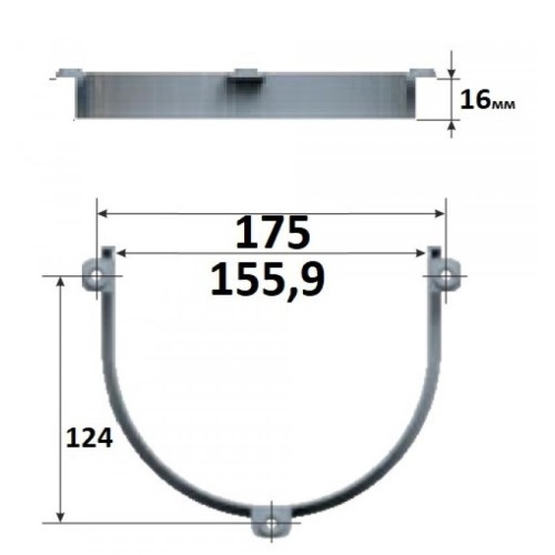 Огорожа сифона вертикальна для ящика під мийку Mesan білий ДСП16мм - 14152