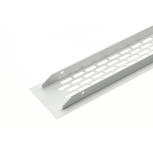 Вентиляційна решітка  алюмінієві, білі, 480х60 мм - KK-W60800-M1
