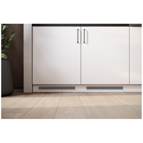 Вентиляційна решітка  алюмінієві, білі, 480х60 мм - KK-W60800-M1