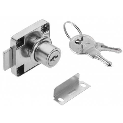 Замок квадратний хром 138 GTV - ZZ-KM-138-01