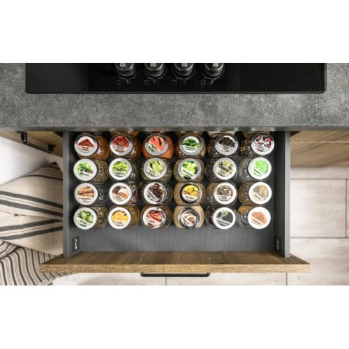 Килимок GTV Axispace антиковзкий для полиць та ящиків чорний - 14722