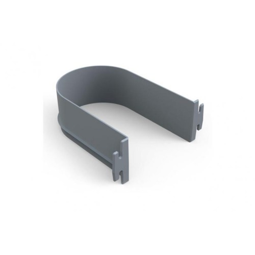 Огородження сифона для ящика під мийку Mesan антрацит - 12327