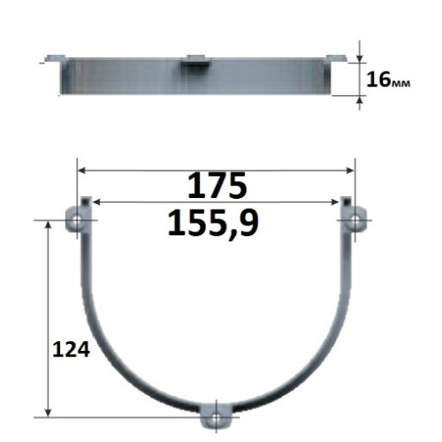 Огорожа сифона вертикальна для ящика під мийку Mesan білий ДСП16мм - 14152