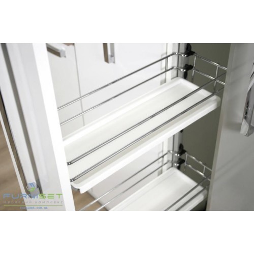 Карго Rejs Maxima Evo на 2 полиці 200мм хром/білий праве - WE30.0030.08.374