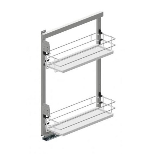 Карго Rejs Maxima Evo на 2 полиці 200мм хром/білий праве - WE30.0030.08.374