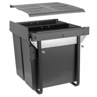 Сегрегатор GTV для кухонних шаф 600 мм 2х34л з кріпленням.