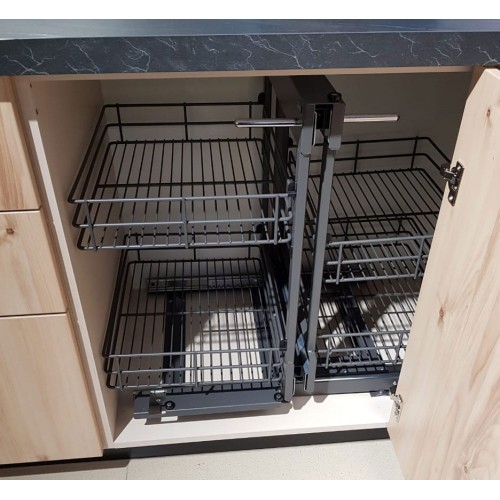 Магический угол REJS CORNER Comfort 1000 Графит ЛЕВЫЙ Maxima CLASSIC WE31.0003.01.924 - WE31.0003.01.924