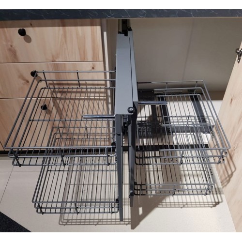 Магический угол REJS CORNER Comfort 1000 Графит ЛЕВЫЙ Maxima CLASSIC WE31.0003.01.924 - WE31.0003.01.924