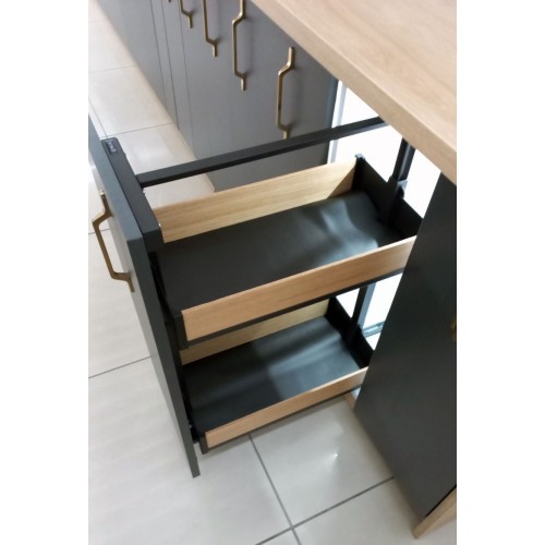 Карго REJS Maxima PURO Графит/Дерево 300мм Нижняя WE35.0016.12.C74 - WE35.0016.12.C74