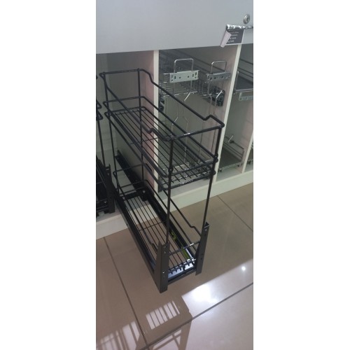 Карго 200/2 термопластичні п/к з дотягом Нижнього кріплення чорне - 14060