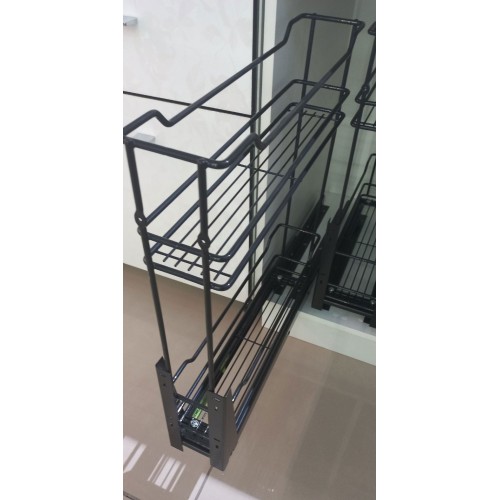 Карго 150/2 термопластичні п/к з дотягом Нижнього кріплення чорне - 14059