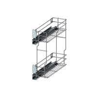 Карго хромированное REJS Variant Multi Blum, 200 мм, левое боковое крепление