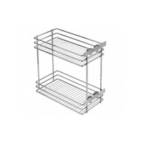 Карго GTV MOVIX 300 мм, 2-х рівневе, хром, бічне кріплення (без напрямних)