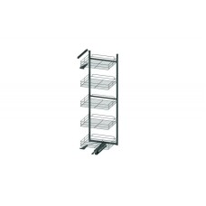 Карго Rejs Maxi Space Classic, 5 полиць, графіт, 450 мм, з доводчиком, для високих шаф