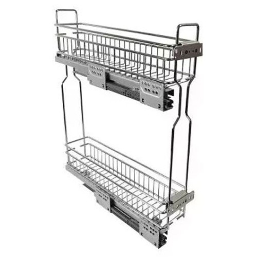 Карго 200 SPARK 3D хром Linken System праве на прихованих напрямних - 9182