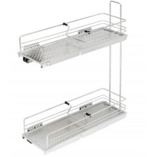 Карго хромоване, 200 мм, з доводчиком та бічним кріпленням