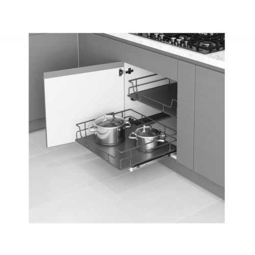 Кошик Starax 600мм + Тандем Blum, повного висування, дерев'яне дно - 14063