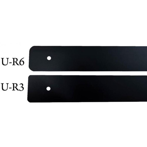 Планка для стільниці торцева U-R3 38мм права - 1476