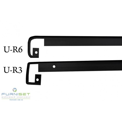 Планка для стільниці з'єднувальна пряма U-R3 38мм - 1041