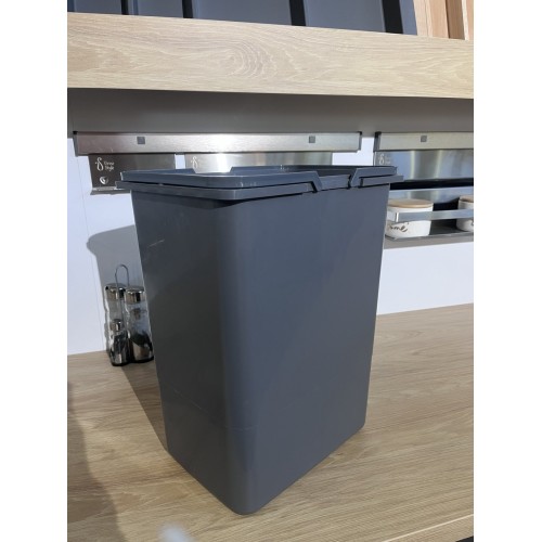 Відро для сміття Rejs W-JC/PRAKTIKO Графіт 20L Пластик - TE22.1968.05.007