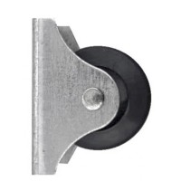 Ролик меблевий спрямований гумовий, діаметр 28 мм, навантаження до 20 кг