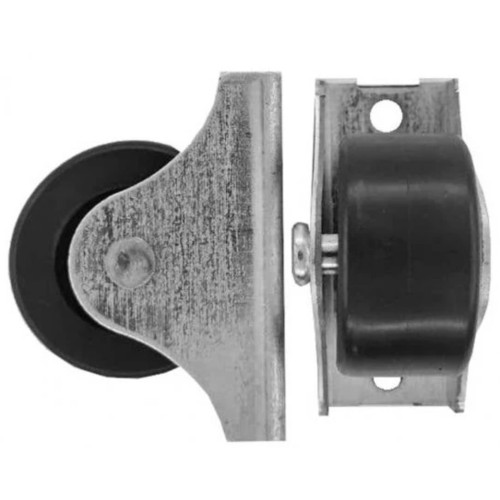 Ролик меблевий спрямований гумовий, діаметр 28 мм, навантаження до 20 кг - 9657