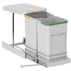 Мусорное ведро STARAX 12л+12л