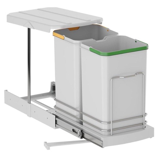 Відро для сміття STARAX 12л+12л - 10577