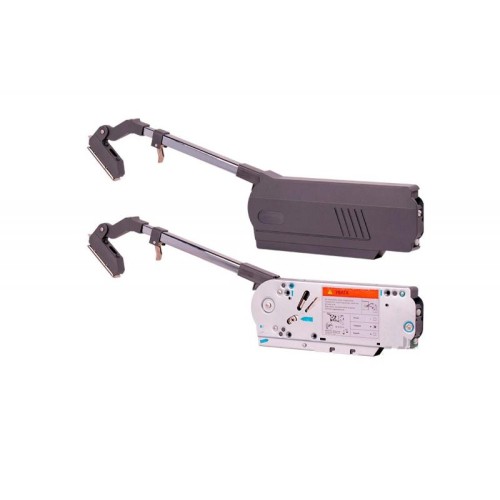 Підйомник подвійний Bi-Fold E-strong, H=750-1000 мм, 8,5-14 кг Soft Close, графіт - 15849